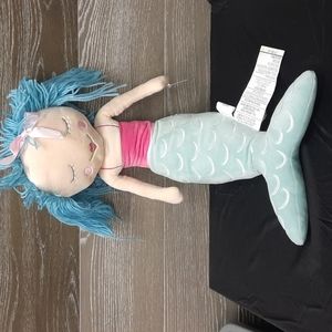 Mermaid soft plush stuffed doll